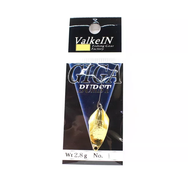 Valkein Spoon Giga Burst 2.8 grams Sinking Lure No.1 (0130)