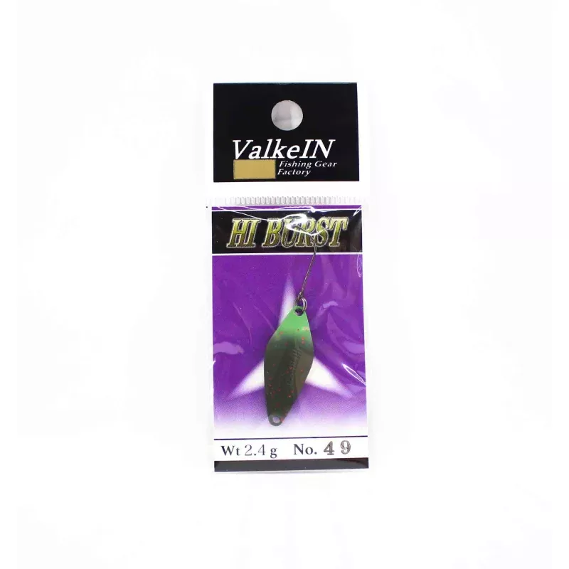 Valkein Spoon Hi Burst 2.4 grams Sinking Lure No.49 (6118)