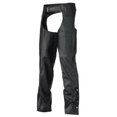 VANCE LEATHERS USA Classic Biker Leather Chaps