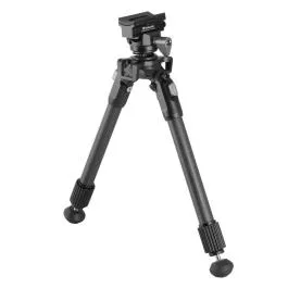 Vanguard 8-10.5″ Carbon Fiber Pivot Bipod, ARCA Rail Attachment