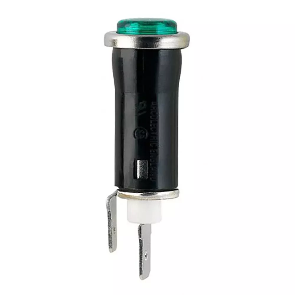 VDO Green Snap-In Panel Mount Light - 12V - 600-845