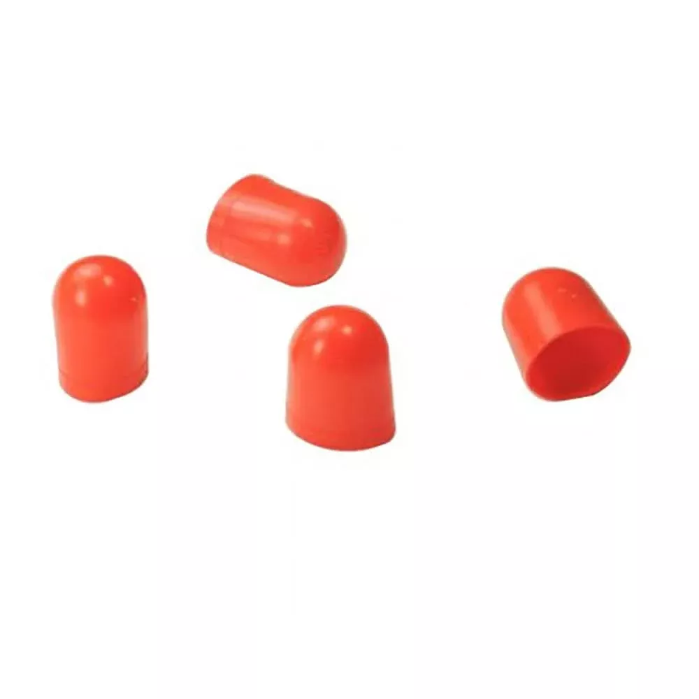 VDO Light Diffuser for Type C & E Wedge Bulb - Red - 4 Pack - 600-861