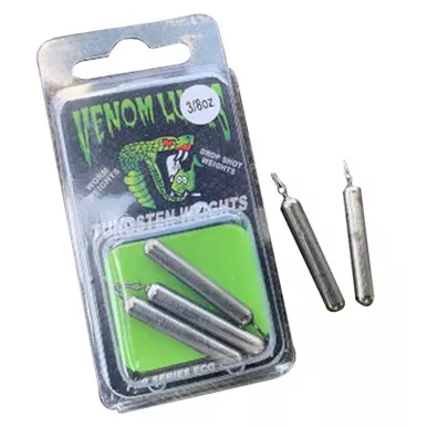 Venom Lures Tungsten Drop Shot Weight