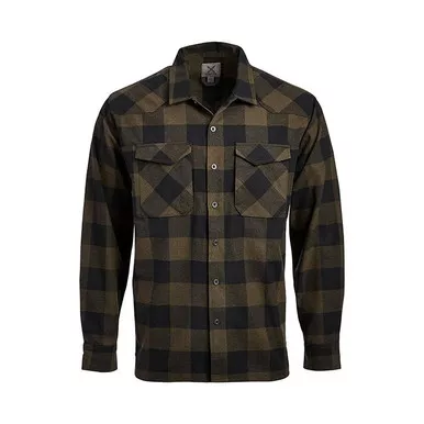 Vertx VTX1501 Men's Canyon Valley Flannel Shirt
