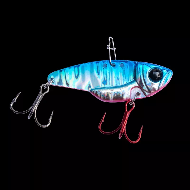Vibemaster Blade Bait|Blue Chrome&Chrome&Cracked&Cylon&Gold Dust&Purple Haze&Red Craw&Silver Craw