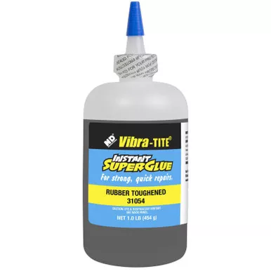 Vibra-Tite 310 Toughened Superglue: Gap Filling Black