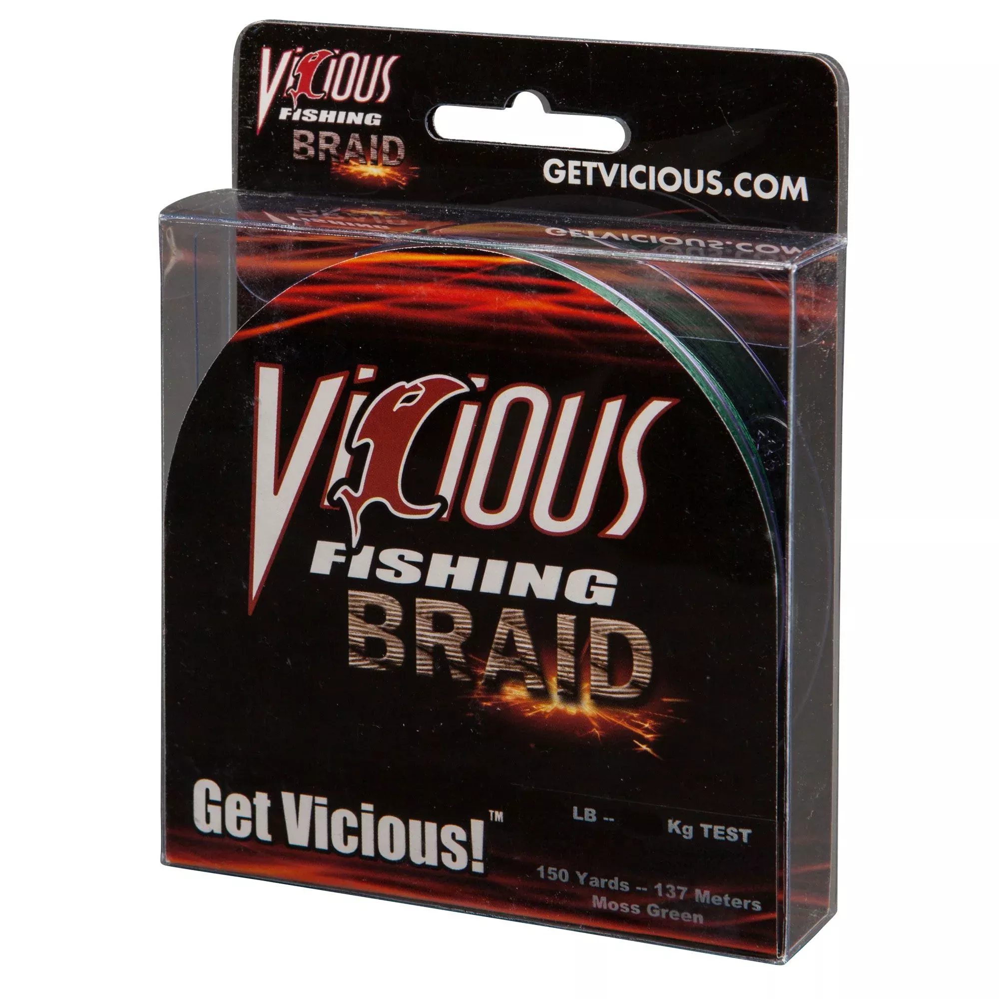 Vicious Standard Green Braid (150 Yards)