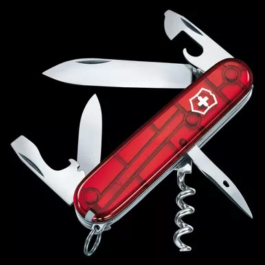 Victorinox Spartan 91mm Red Transparent Folding knife