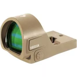 Viridian RFX35 FDE Green Dot Reflex Sight - RMR Footprint
