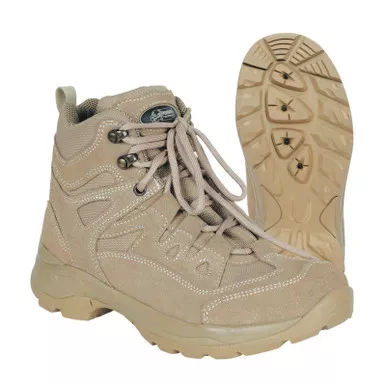 Voodoo Tactical 04-9680 Low Cut 6" Tactical Action Boots, Desert Tan
