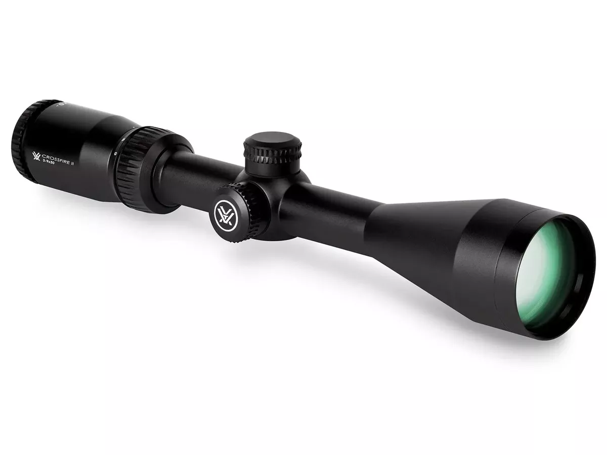 Vortex Crossfire II 3-9x50 SFP Riflescope, Dead-Hold BDC MOA, 1/4 MOA, 1"