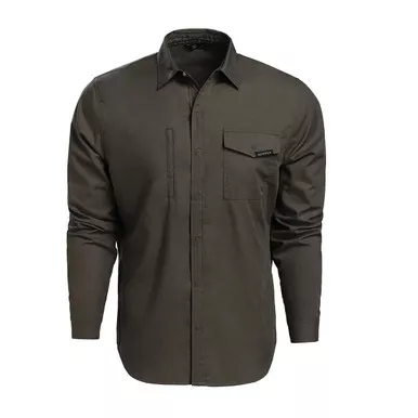 VORTEX Men's Trail Call Tech Flannel Long Sleeve Shirt