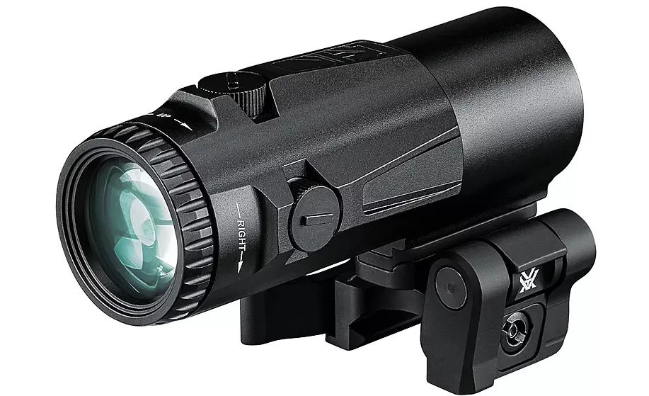 Vortex Micro6X 6x28 Magnifier with Quick-Release Flip Mount V6XM