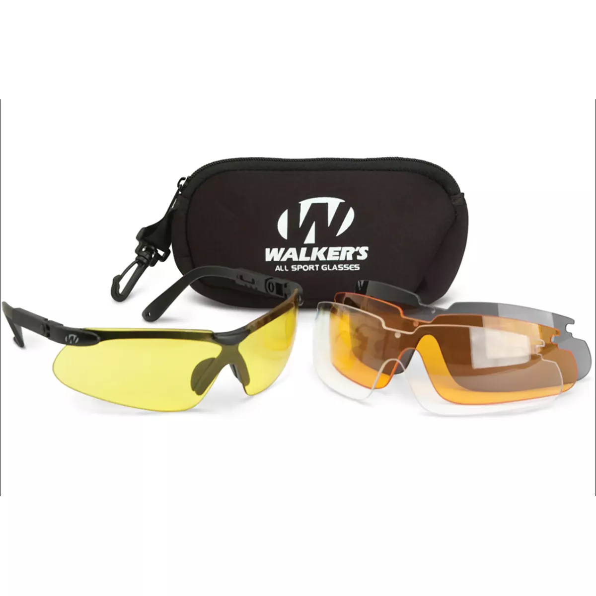 Walker’s Game Ear Sport Glasses w/Interchangeable Lens