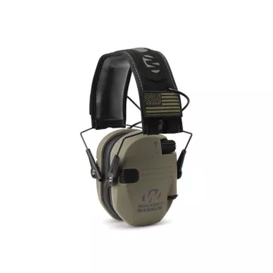 Walker's Razor Slim Patriot Electronic Earmuffs (NRR 23dB) Flat Dark Earth