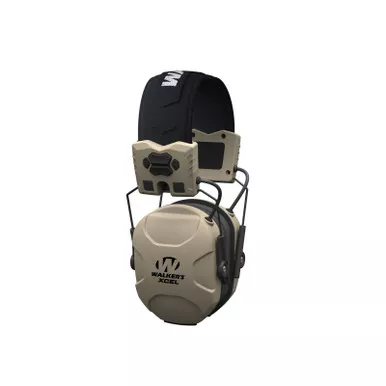Walker's Xcel 100 Electronic Earmuffs (NRR 26dB) Flat Dark Earth