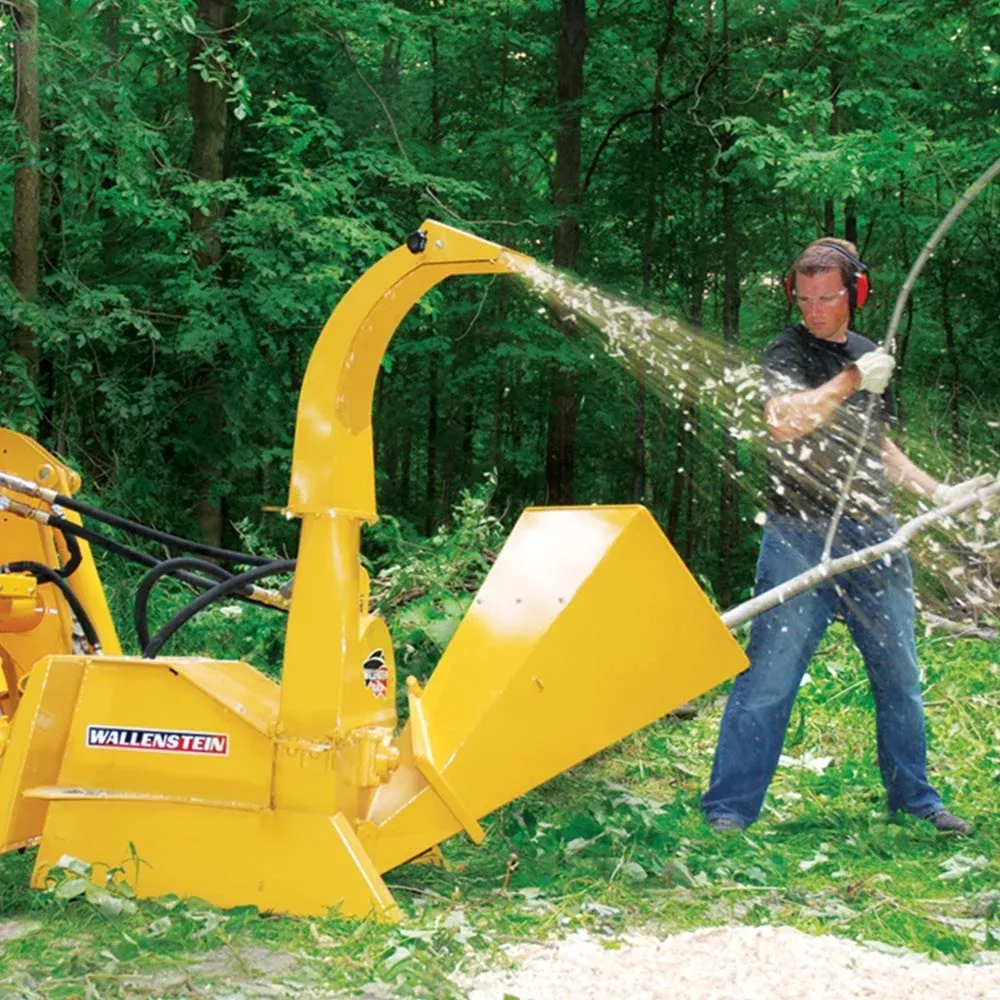 Wallenstein Wood Chipper | Model BXH-42 | Width 57″ | 25 GPM | For Skid Steers