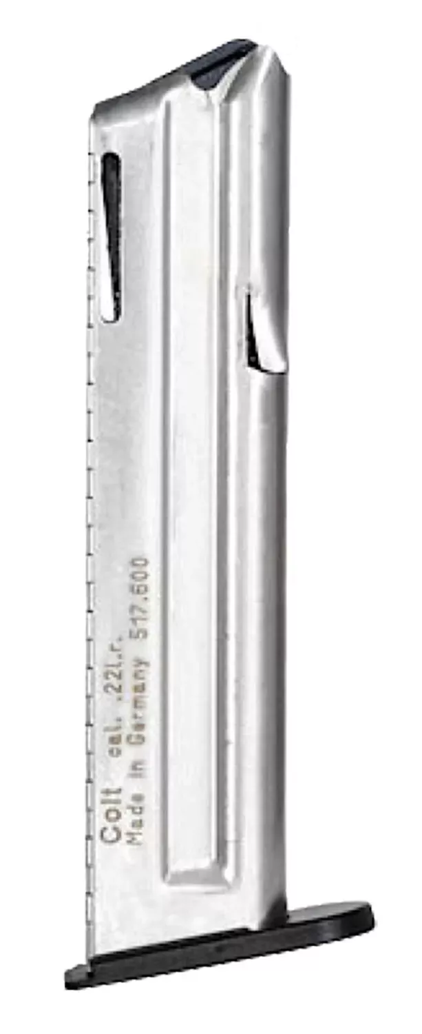 Walther Arms OEMStainless Detachable 10rd for 22 LR Colt 1911