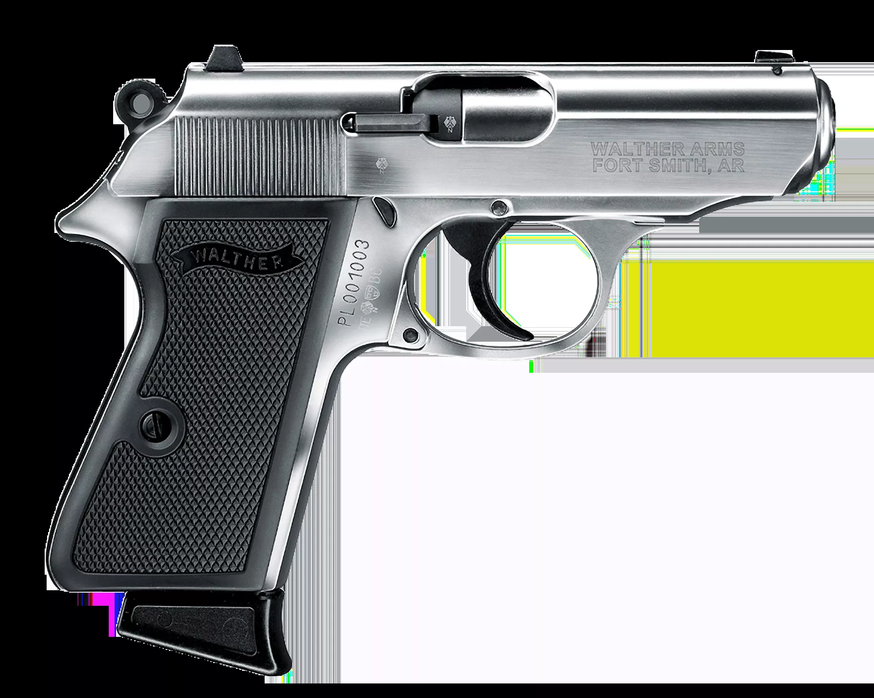 Walther Arms PPK/S 22 LR 3.30″ Black/Stainless Rifle