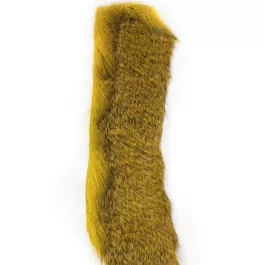 Wapsi Premo Deer Hair Strips - Yellow
