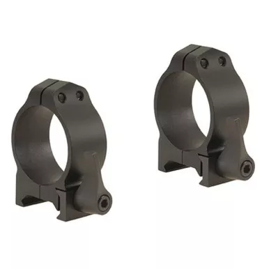 Warne 30mm Maxima Quick-Detachable Weaver-Style Rings Matte Low