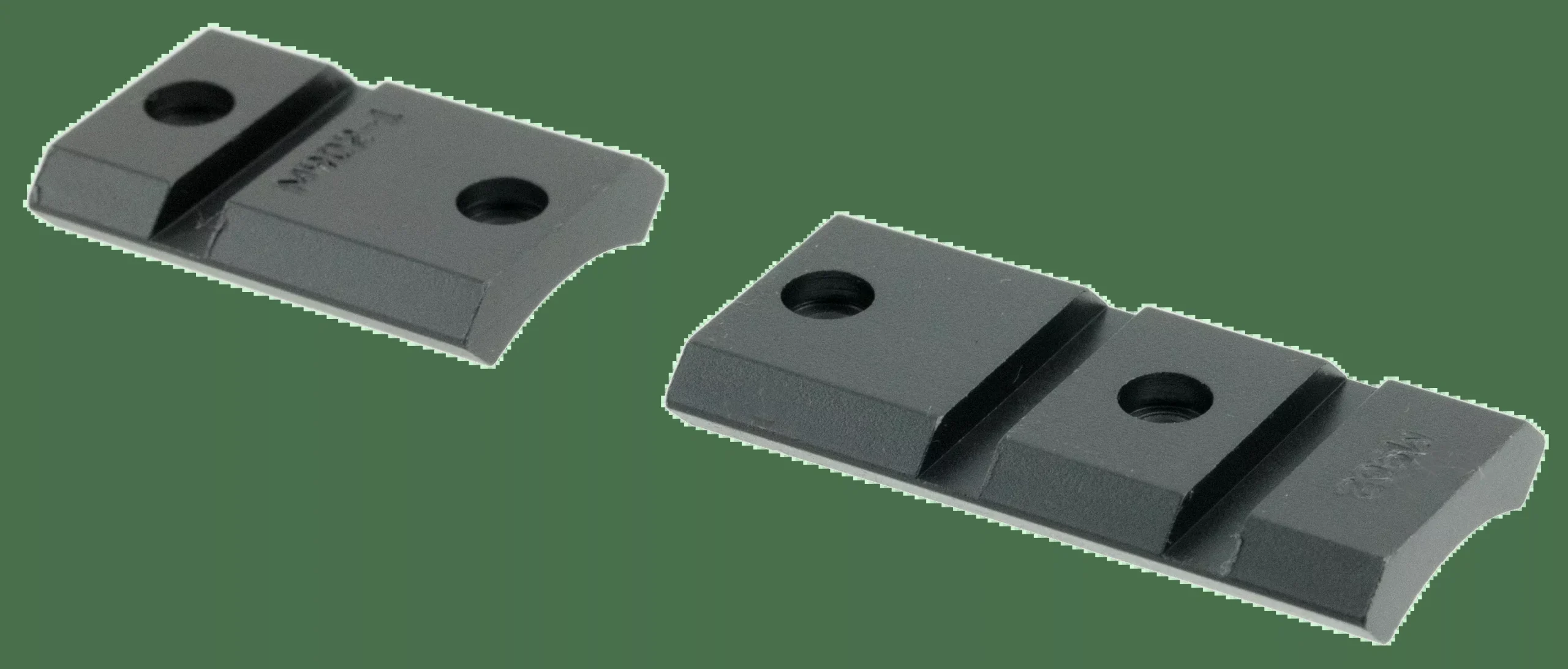 Warne Maxima 2 Piece Steel Scope Bases Matte Black Savage Accu-trigger/ruger American