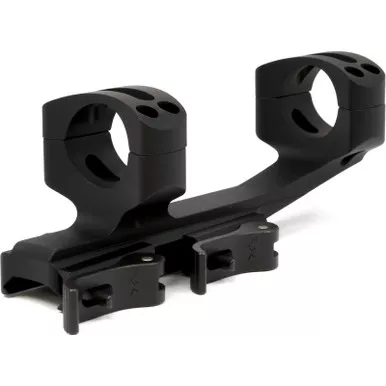 Warne QD 1 Piece 30mm Rings QD XSKEL Cantilever Mount Matte
