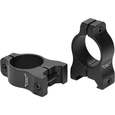 Warne Vapor 30mm Picatinny-Style Aluminum Rings Matte Medium