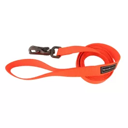 Water & Woods Patterned Dog Leash - Safety Orange - Medium/Large