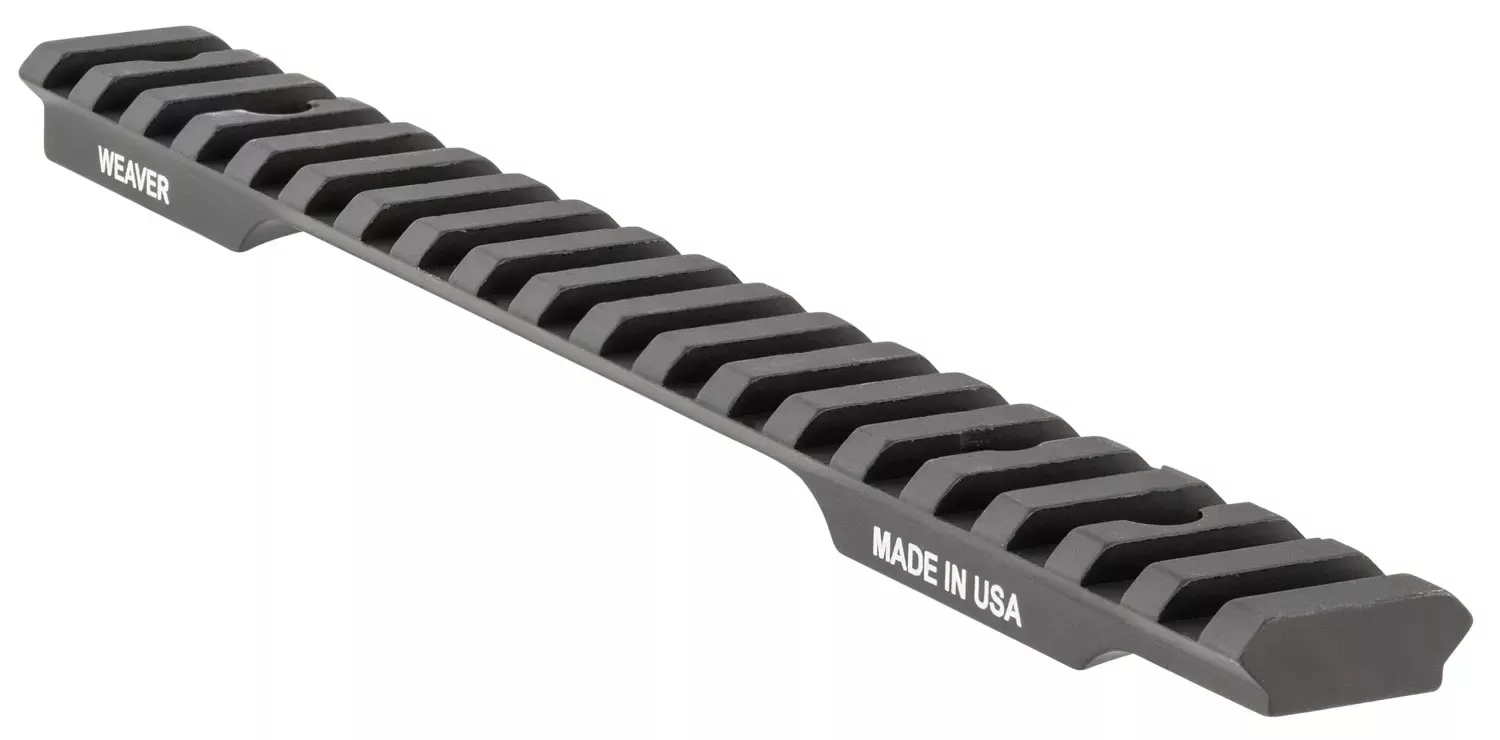 Weaver Mounts Extended Multi-Slot Base Black Savage 110 Long Action 0 MOA