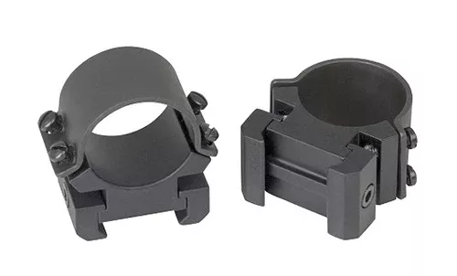 Weaver Rings Non-detach Top – Mount Sg Wind Adj 1″ High Matt