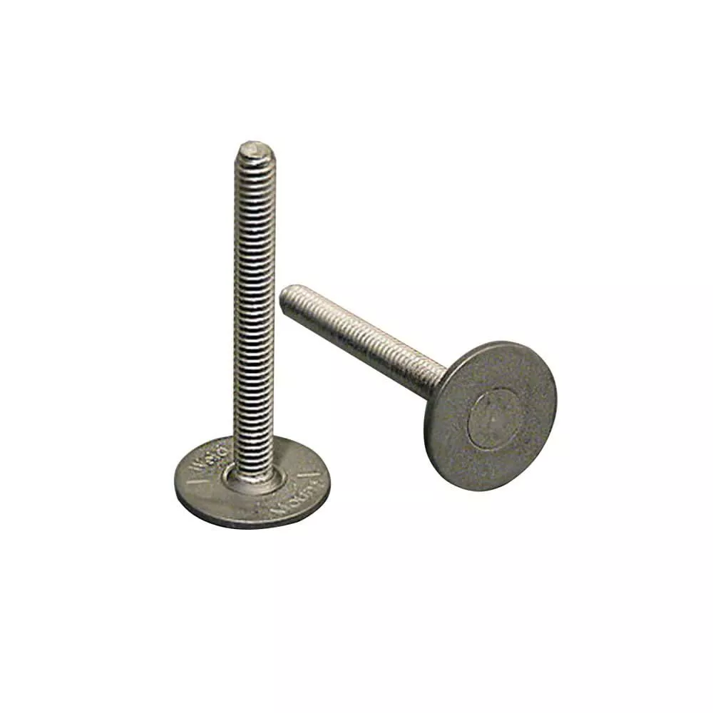 Weld Mount 1.25" Tall Stainless Panel Stud with 0.62" Base & #8 x 32 Thread - Qty. 15 - 83220