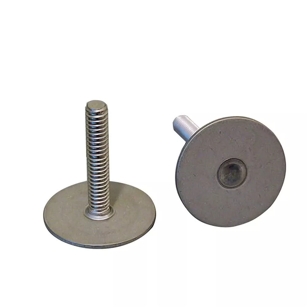 Weld Mount 1" Tall Stainless Stud with 1/4" x 20 Threads - Qty. 10 - 142016