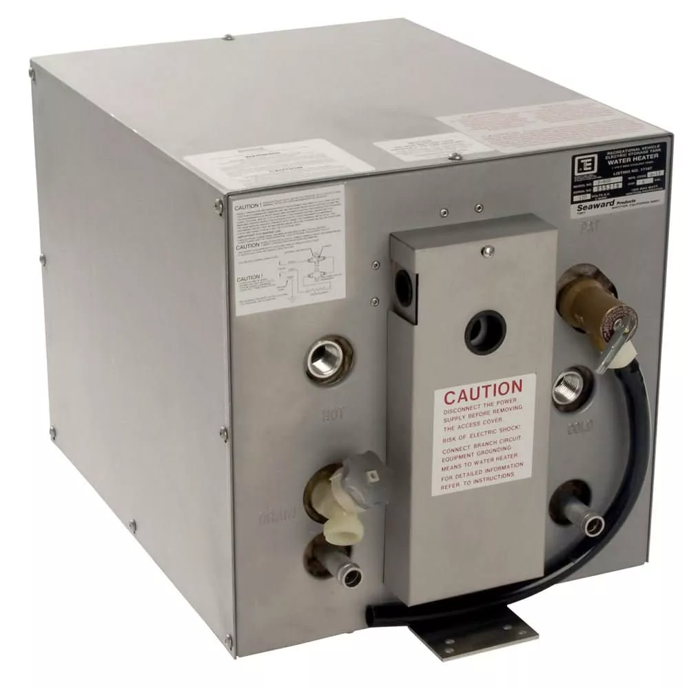 Whale Seaward 6 Gallon Hot Water Heater with Front Heat Exchanger - Galvanized Steel - 120V - 1500W - F600