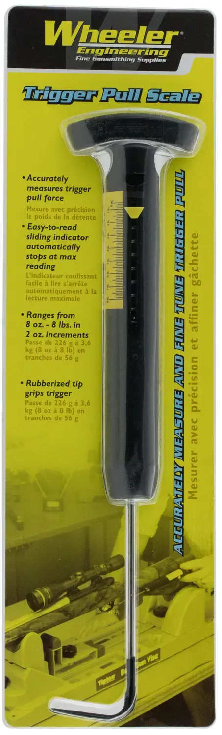 Wheeler Trigger Pull Scale Black Metal Handgun