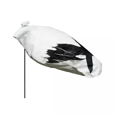 WHITE ROCK DECOYS Headless Snow Goose Windsock Decoys, 12-Pack (SG)