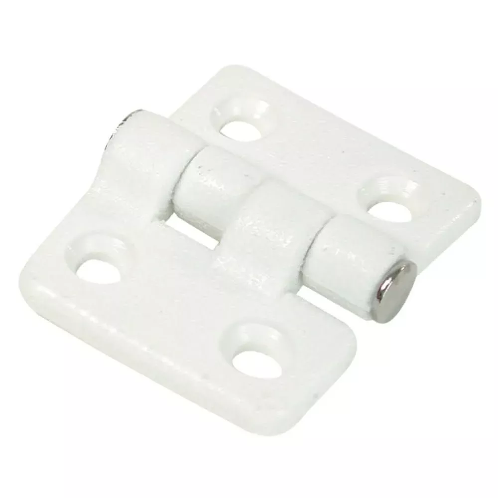 Whitecap Butt Hinge - White Nylon - 1-1/2" x 1-3/8" - S-3035