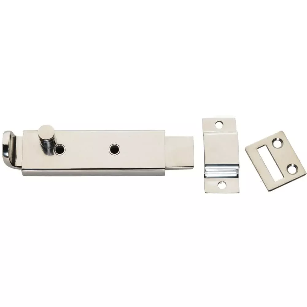 Whitecap Spring Loaded Slide Bolt/Latch - 316 Stainless Steel - 5-5/16" - S-588C