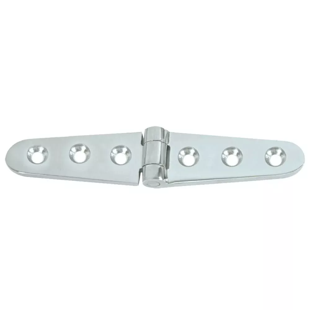 Whitecap Strap Hinge - 304 Stainless Steel - 6" x 1-1/8" - S-3430