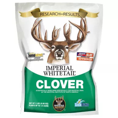 Whitetail Institute Imperial Clover Perennial Food Plot Seed 2 lbs