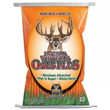 Whitetail Institute Whitetail Oats Plus Perennial Food Plot Seed 45lb