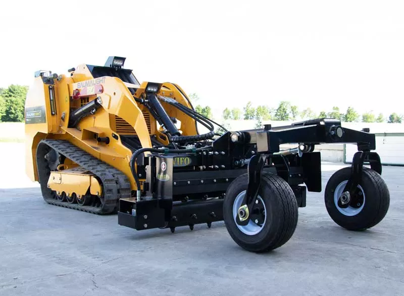 Wifo Equipment Harley Rake Power Rake | Model R48CR Series | Working Width 48″ | For Mini Skid Steer