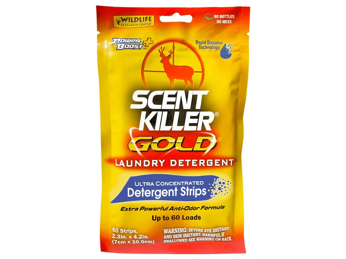 Wildlife Research Center Scent Killer Gold Laundry Detergent Strips