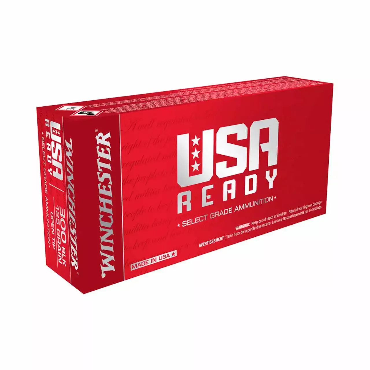Winchester 300 AAC Blackout 125gr HP 20rd