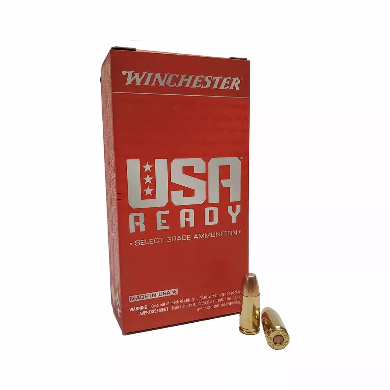 Winchester 9mm 115gr FMJ 50rd