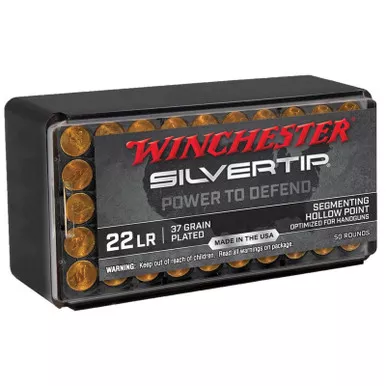 Winchester Silvertip .22LR 37GR Segmenting HP 50 Rounds