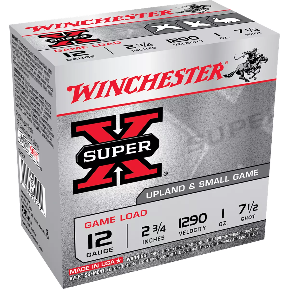 Winchester Super-X Game Load 12 GA 2-3/4″ 25/Box