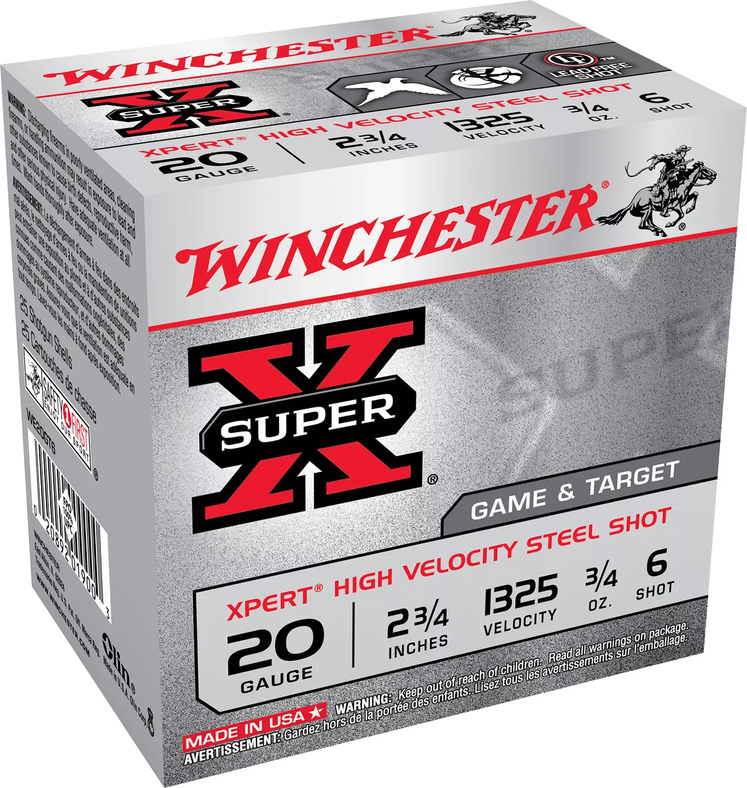 Winchester Super-X Xpert 28 GA 2.75″ 5/8 oz. 6 Shot 25/Box
