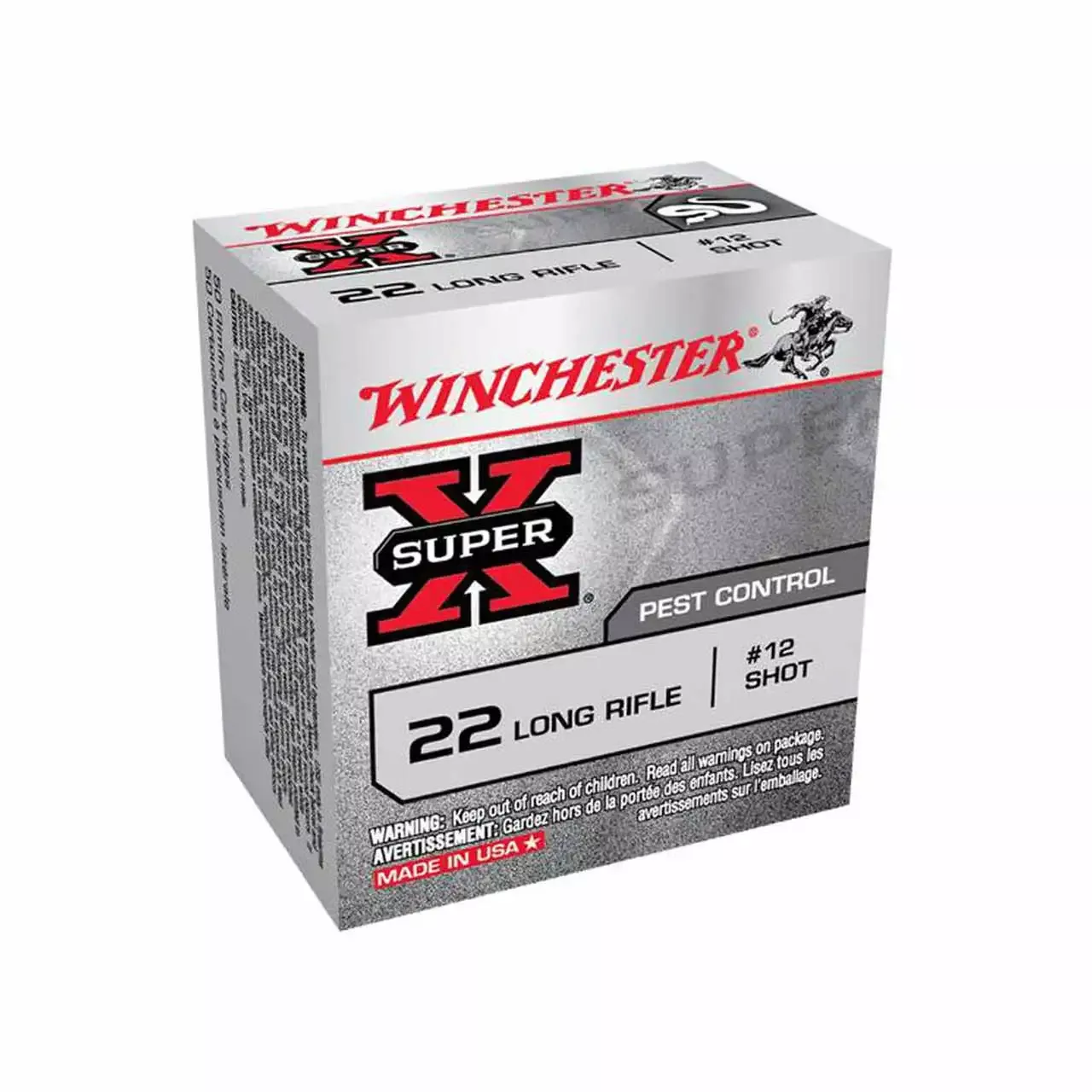 Winchester Super-X22LR#12Shot shell 50rd-BOX