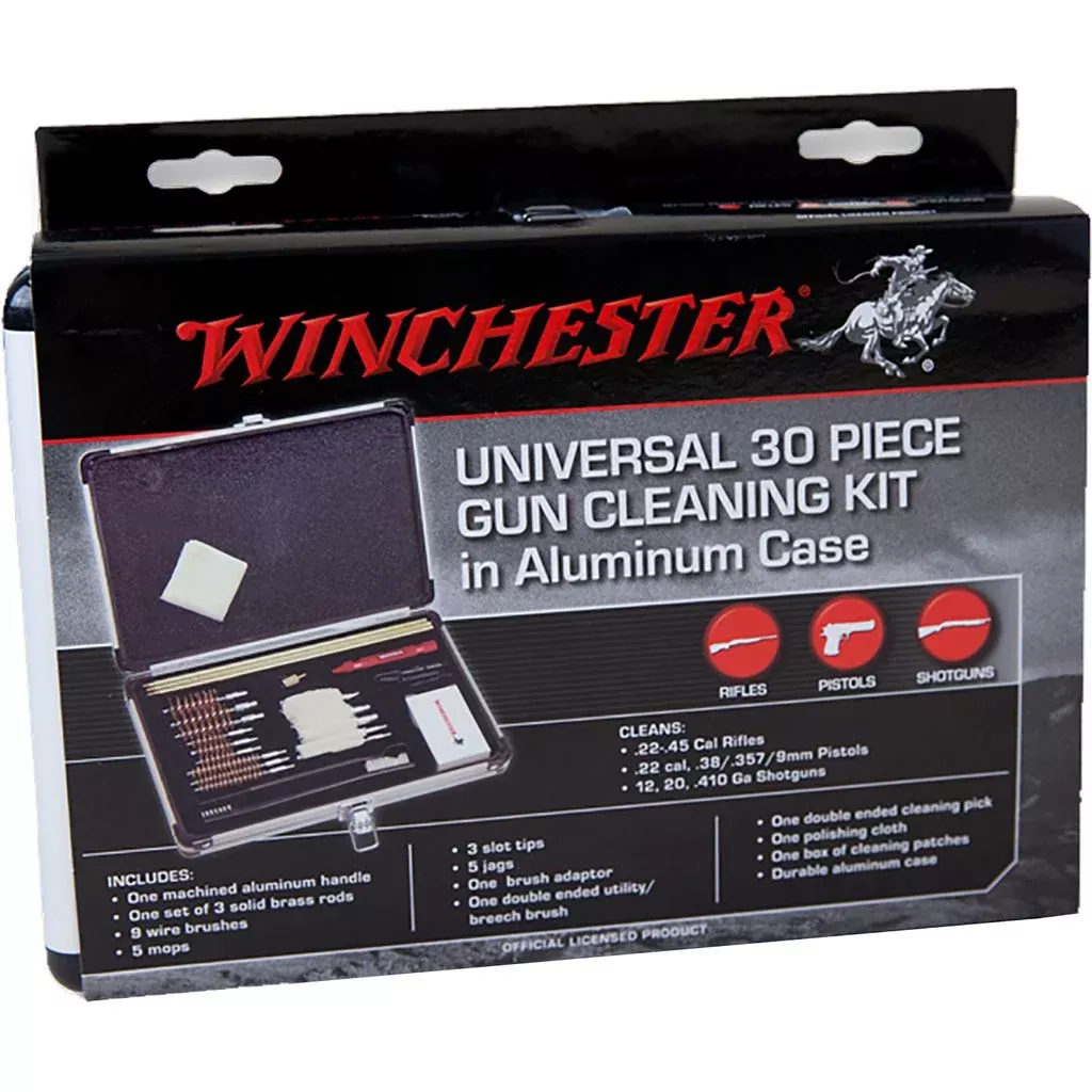 Winchester Universal Cleaning Kit (Aluminum Case 30 pc.)